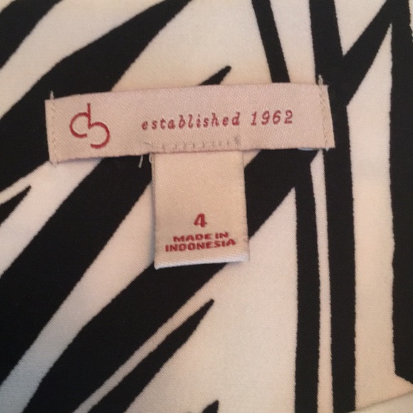 Black and white work dress - Picture 3 of 4